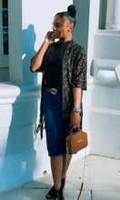 “Frankie” Denim Skirt- Indigo