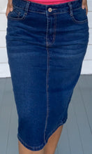 “Frankie” Denim Skirt- Indigo
