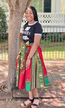 “Reese” African Flare Skirt with Pockets